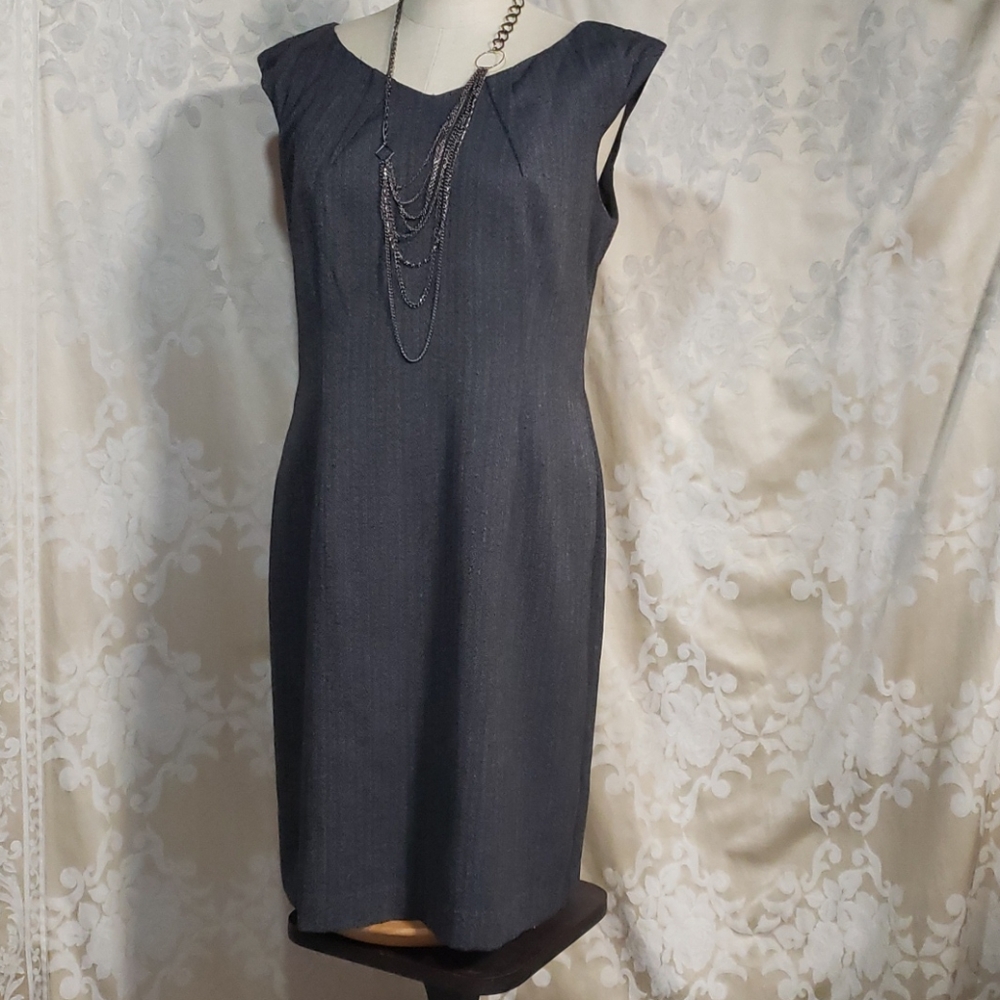 Mossimo Professional Herringbone Shift Dress - image 1